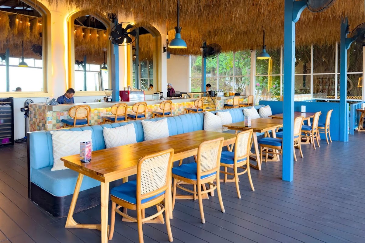 Greek Kitchen interior and ambiance